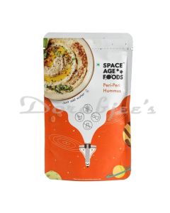 SPACE AGE FOODS READY TO EAT PERI PERI HUMMUS 75G