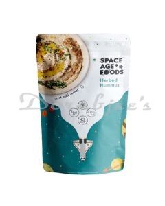 SPACE AGE FOODS READY TO EAT HERBED HUMMUS 75G