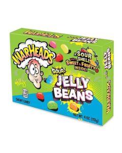 WARHEADS SOUR JELLY BEANS 113 G