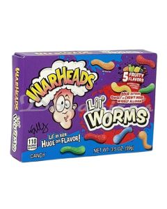 WARHEADS LIL WARMS CHEW CANDY 99G