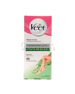 VEET FULL BODY WAX DRY SKIN 20S