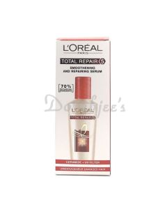 LOREAL TOTAL REPAIR 5 SMOOTHING & REPAIRING SERUM DAMAGED HAIR 80ML