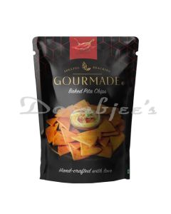 GOURMADE BAKED PITA CHIPS CHIPOTLE 125G