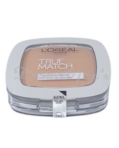 LOREAL PRESSED POWDER FOUNDATION LIGHTWEIGHT AND BLENDABLE TRUE MATCH GOLDEN SAND W5 9G