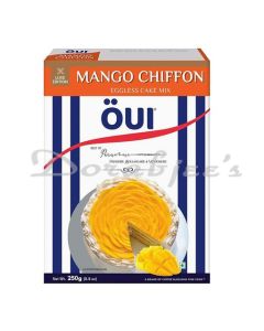 OUI MANGO CHIFFON CAKE MIX EGGLESS 250G