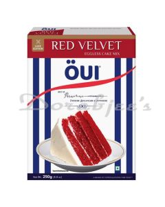 OUI RED VELVET CAKE MIX EGGLESS 250G