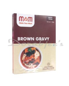 MYM BRAND BROWN GRAVY  300 G JUST HEAT AND EAT SHELF LIFE 12 MONTHS