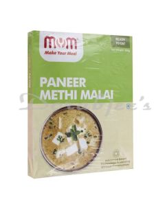 MYM BRAND PANEER METHI MALAI  300 G JUST HEAT AND EAT SHELF LIFE 12 MONTHS