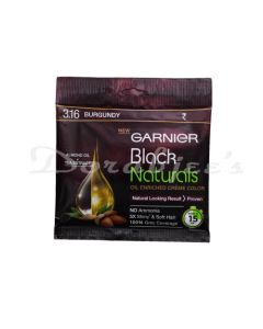 GARNIER HAIR COLOR NATURALS BLACK NATURAL SHADE 3.16