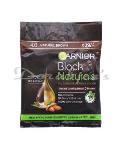 GARNIER COLOR NATURALS BLACK NATURAL SHADE 4 HAIR COLOR