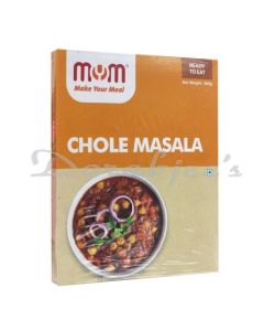 MYM BRAND CHOLE MASALA 300 G JUST HEAT AND EAT SHELF LIFE 12 MONTHS