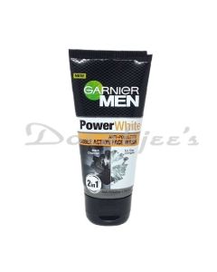 GARNIER MEN POWER WHITE DOUBLE ACTION FACE WASH 50ML