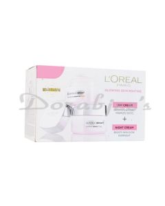 LOREAL GLYCOLIC BRIGHT DAY CREAM  NIGHT CREAM COMBO