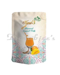 HANDS ON MANGO COCONUT MILK FRESH FRUIT PULP AND PALM SUGAR CRYSTAL  200 ML