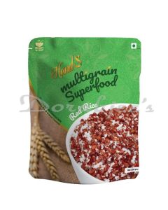 HANDS ON MULTIGRAIN SUPERFOOD  RED RICE  RTE MEAL  TRAVEL FRIENDLY MICROWAVEABLE POUCH  250 G