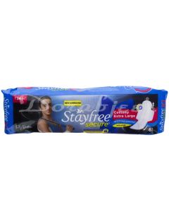 STAYFREE SECUR EXTRA LARGE SANITARY PADS 6S