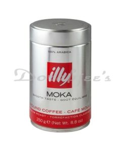 ILLY GROUND COFFEE TOASTED CLASSICO  MOKA CAFE 250G