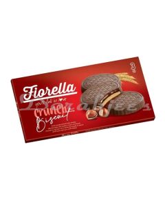 ELVAN FIORELLA CHOCOLATE  MILK BISCUIT HAZELNUT CREAM WAFER 60G