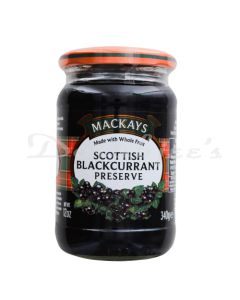 MACKAYS SCOTTISH BLACKCURRANT PRESERVE 340G