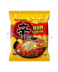 NONGHIM SHIN RAMYUN STIR FRY NOODLES WITH CHEESE  136G