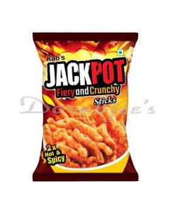 KABS SNACKS JACKPOT FIERY AND CRUNCHY STICKS 80 G