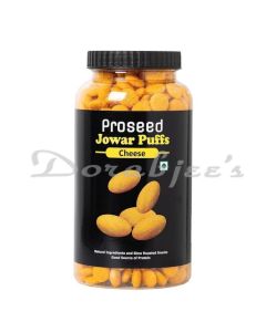 PROSEED SNACKS JOWAR PUFFS CHEESE JAR 150G SLOW ROASTED GLUTEN FREE MILLET PUFFS