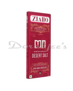 ZIAHO CHOCOLATE 64 DARK WINTER HARVEST DESERT SALT 65G