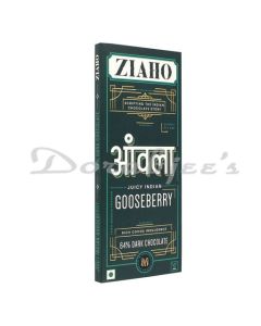 ZIAHO CHOCOLATE 64 DARK CAPE GOOSEBERRY  RASPBERRY 65G