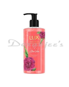 LUX BODY WASH ROSE & ALOE VERA 400ML