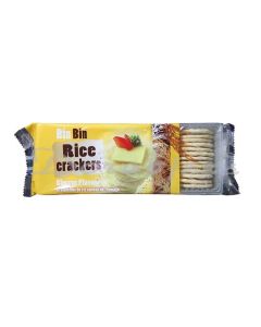 BIN BIN RICE CRACKERS CHEESE FLAVOR 100G