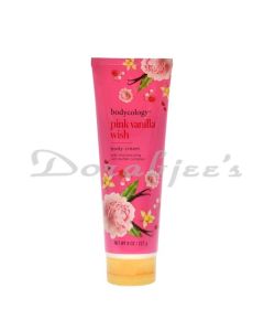 BODYCOLOGY  PINK VANILLA WISH BODY CREAM  8 OZ  227G