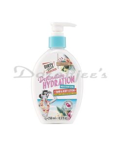 DIRTY WORKS DESTINATION HYDRATION MOISTURIZING HAND & BODY LOTION 250ML