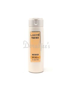 LAKME PEACH MILK MOISTURIZER SPF24 PA PLUS  PLUS  120ML