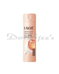 LAKME PEACH MILK MOISTURIZER SPF 24 PA SUNSCREEN LOTION 60 ML