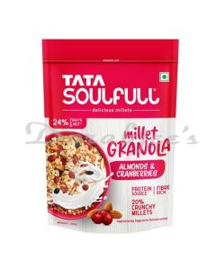 TATA SOULFUL MILLET GRANOLA ALMOND & CRANBERRIES 400G