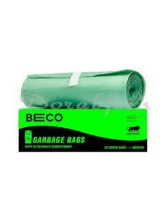 BECO COMPOSTABLE BIO DEGRADABLE GARBAGE BAGS MEDIUM 30PCS ROLL