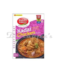 TASTY NIBBLES HEAT AND EAT KADAI CHICKEN 200G