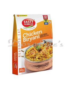 TASTY NIBBLES HEAT AND EAT CHICKEN BIRYANI 300G