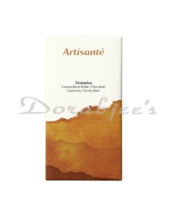 ARTISANTE TIRAMISU WHITE CHOCOLATE WITH EXPRESSO 80G