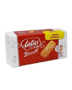 LOTUS BISCOFF BISCUITS 6X125 MAXI FORMAT 750G