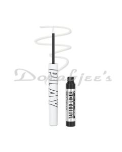 MAYBELLINE TATTOO PLAY WHITE LIQUID EYELINER MATTE FINISH DEFEND 21ML