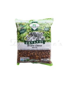 24 LETTER MANTRA ORGANIC BROWN CHANNA  500G