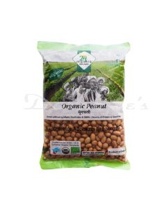 24 LETTER MANTRA ORGANIC RAW PEANUT 500 G