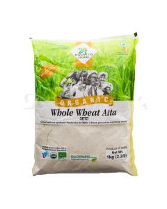 24 LETTER MANTRA ORGANIC WHOLE WHEAT ATTA PREMIUM 1KG