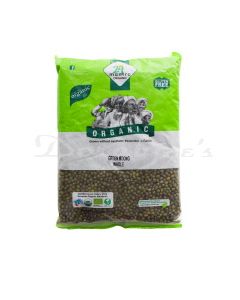 24 LETTER MANTRA ORGANIC GREEN WHOLE MOONG 500 G