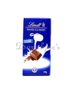 LINDT CHOCOLATE CLASSIC MILK CHOC 100G