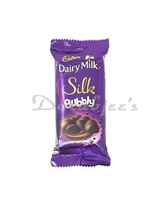 CADBURY CHOCOLATE MILK SILK BUBBLY 50G