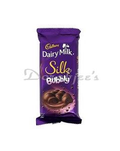 CADBURY CHOCOLATE MILK SILK BUBBLY 120G