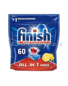 FINISH DISHWASHER ALL IN 1 POWERBALL   LEMON 60 TABLETS