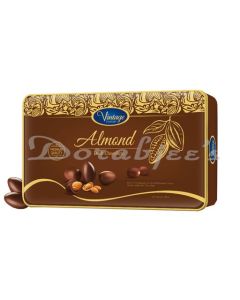 VINTAGE ALMOND DARK CHOCOLATE TIN 180G